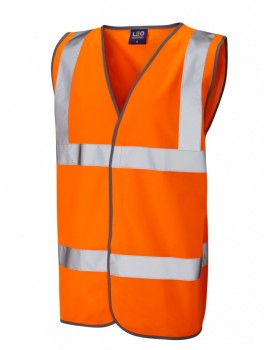 Leo Tarka - ISO 20471 Class 2 Waistcoat W01-O High Visibility